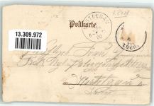 93152 W8419 Alling , Oberpf 1900 Gebrauchsspuren Lithographie-Künstlerkarte Laaberthal Pension-Gasthaus