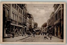 67655 W6750 Kaiserslautern - Marktstraße Straßenbahn Geschäft Weber Sohn