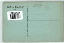 15754 O1601 Dolgenbrodt - Hermann Krügers Gasthaus