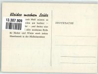 Kleider machen Leute für Herbst und Winter Mode 1955 Künstlerkarte