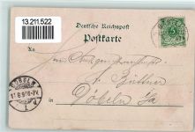 01847 O8351 Bastei Gebrauchsspuren Gruss aus - Lithographie - Jubiläumskarte 1727-1897 AK