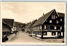 72275 W7297 Alpirsbach - Gasthaus Schwanen-Post Oldtimer