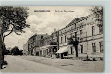 Goßlershausen Jablonowo Pomorskie - Hauptstraße mit Mode Bazar AK