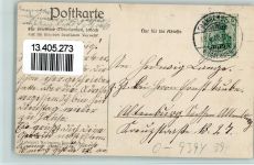 09575 O9394 Eppendorf 1908 - Schule, Straßenpartie, gute Erhaltung AK