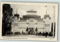 Wien 2. Bezirk, Leopoldstadt Pavillon Kanada Jugendstil Architektur Jagdausstellung 1910 Gebrauchsspuren