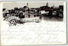 86609 W8850 Donauwörth Lithographie