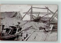 O9000 Furth Sturm Katastrophe 1916, Fritsching Gut, , gute Erhaltung AK Naturereignis