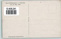 O9000 Furth Sturm Katastrophe 1916, Fritsching Gut, , gute Erhaltung AK Naturereignis