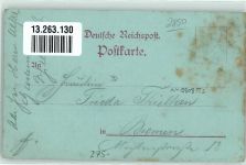 27568 W2850 Bremerhaven Mondschein Fährstraße
