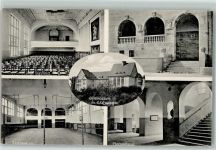 37269 W3440 Eschwege - Gymnasium Turnhalle Reck Haupteingang Treppenhaus Aula