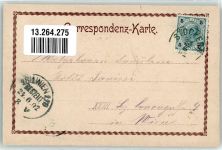 3744 Stockern 1902 Lithographie Bründl Basilika Maria Dreiechen