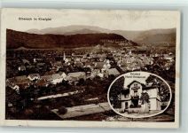 77781 W7616 Biberach , Baden 1927 - Bahnhof Hotel, I AK