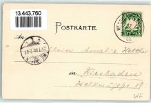 Verlag Seiling Nr. 41 Wendelstein Berggesicht 1900 Lithographie