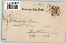 8692 Dorf 1898 - Neuberg - Bahnhof, Kloster AK Kastenstempel Neuberg