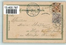 6500 Landeck 1903 - Mondschein, Metz Nr. 5949 AK