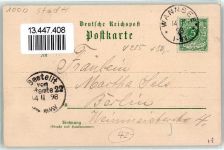 10115 W1000 Wannsee 1898 Lithographie Gasthaus zum Reichsadler Ballsaal Denkmal Kleist's Grab Villa Siemens