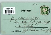 94209 W8370 Regen Lithographie Marktplatz