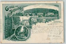 88400 W7950 Jordanbad 1900 Künstlerkarte