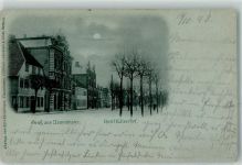 24534 W2350 Neumünster , Holst 1898 Mondschein Hotel Kaiserhof