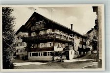 88175 W8999 Scheidegg , Allgäu 1931 Foto AK Pension Schweizerhaus