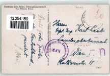 74199 W7101 Untergruppenbach - Gasthaus zum Adler Burg Stettenfels