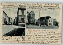 Hoyer Hojer 1903 - Marktplatz mit Kirche