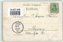 01773 O8242 Kipsdorf 1901 Lithographie Hotel Tellkoppe