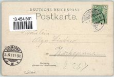 01445 O8122 Kötzschenbroda 1901 - Gasthaus Meierei Saal Lossnitzgrunde