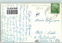 82497 W8101 Unterammergau Foto AK Ort lt. Stempel
