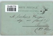 88400 Gerardmer Gerdsee 1902 Lithographie / Mondschein Gruss aus