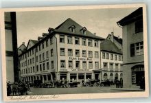 78315 W7760 Radolfzell am Bodensee - Hotel Sonne-Post Oldtimer-Cabrios