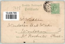 42929 W5632 Wermelskirchen 1905 Gebrauchsspuren Marktplatz Kriegerdenkmal Wappen