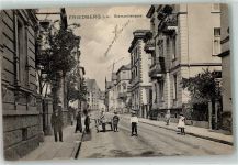 61169 W6360 Friedberg Hessen 1913 - Bismarckstraße Bahnpoststempel