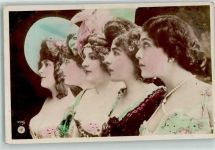 Frauen Jugendstil NPG Nr 443/1 Surrealismus 1906