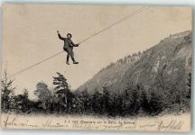 74160 Beaumont 1908 - Descente sur le Cable du Saleva Ort lt. Stempel