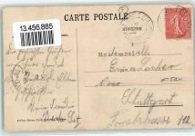 74160 Beaumont 1908 - Descente sur le Cable du Saleva Ort lt. Stempel
