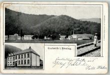 79261 W7809 Gutach im Breisgau 1902 - Schulhaus
