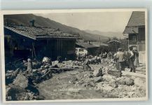 87541 W8973 Bad Oberdorf Privatfoto AK Wildbach-Verwüstung