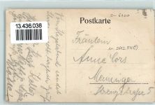 98617 O6100 Meiningen - Prima Realgymnasium Wappen Studentika