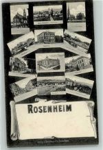 83022 W8200 Rosenheim , Oberbay - Bahnhofstraße Kaiserbad Kirche