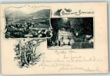 77883 W7593 Ottenhöfen im Schwarzwald 1902 - Mühlrad Gasthaus zum Pflug