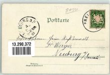 85354 W8050 Freising , Oberbay 1897 Lithographie Kloster Weihenstephan Knaben- und Clerikalseminar Schullehrerseminar