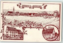 70771 W7022 Leinfelden Gebrauchsspuren Gasthaus zur Post Rathaus