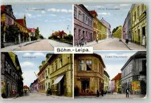 Ceska Lipa Böhmisch Leipa - Rumburgerstraße Obere u. Untere Frauenstraße Sonnengasse