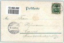 32756 W4930 Detmold 1903 Lithographie Hermanns Denkmal Fürstl. Residenzschloss