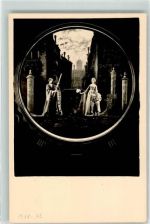 Richard Teschner Puppenspieler Künstler der Wiener Werkstätte Wiener Werkstätte Foto AK