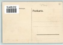 88326 W7960 Aulendorf , Württ Lithographie Eisenbahn, gute Erhaltung AK