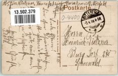 06749 O4400 Bitterfeld 1918 - Binnengärtenstraße