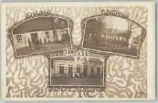 14797 O1801 Reckahn - Schulhaus Forsthaus Gasthaus zum Landhause