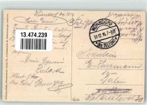 15806 O1635 Wünsdorf 1916 Gebrauchsspuren Kirche Dorf Bahnhof Gruss See